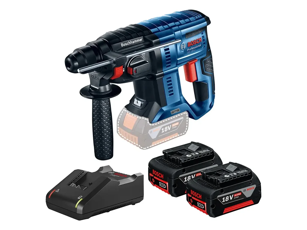 BOSCH MARTELETE 18V GBH-180-LI COM 2 BATERIAS