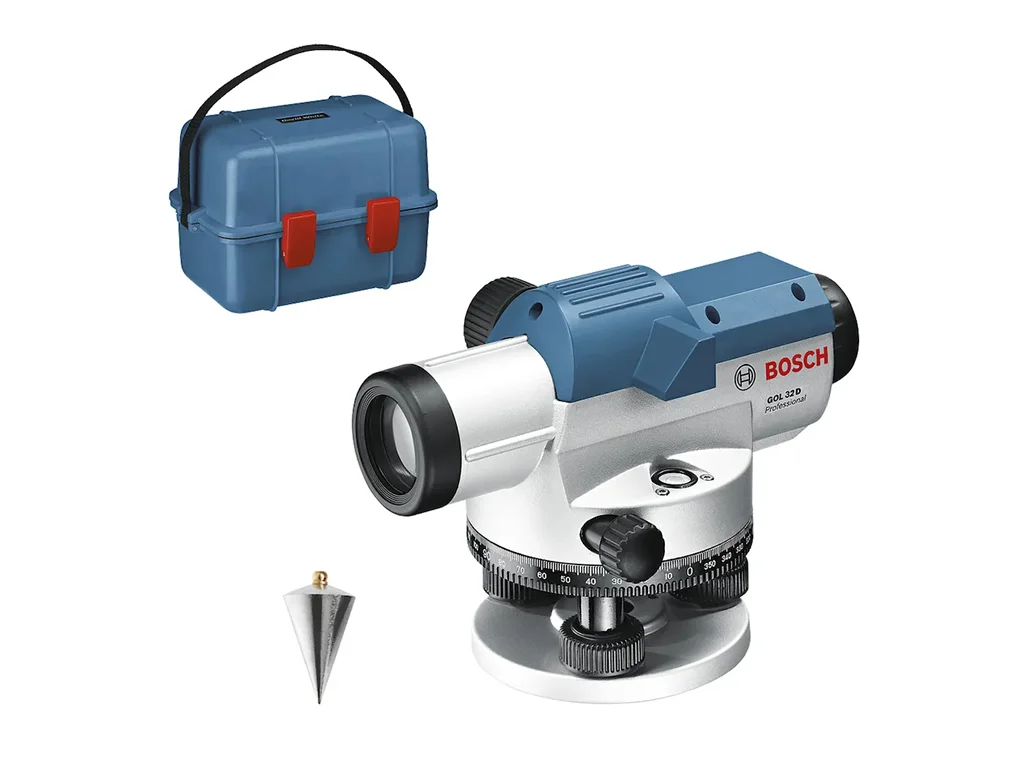 BOSCH NIVEL OPLICO GL32 + REGLA + TRIPE