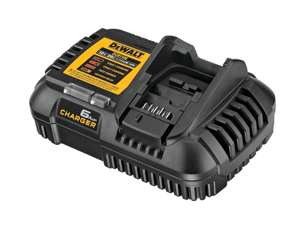 CARREGADOR BATERIA DEWALT 6A 12V-20V DCB1106