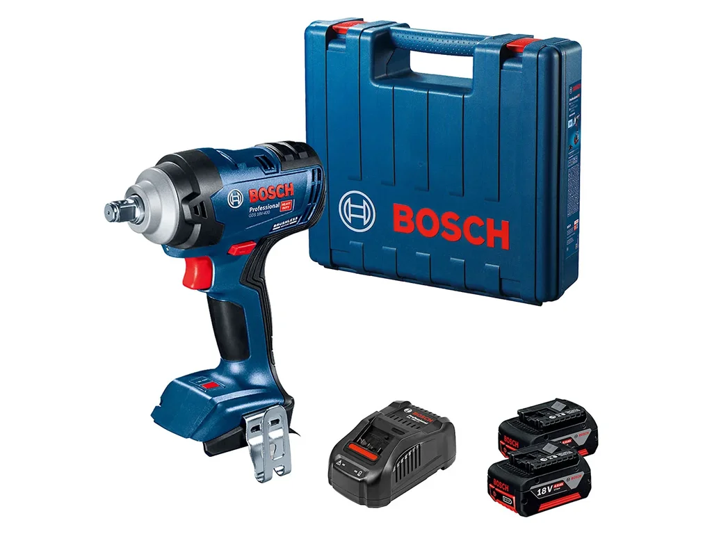 CHAVE DE IMPACTO BOSCH GDS-18V-400 C-2 BATERIA