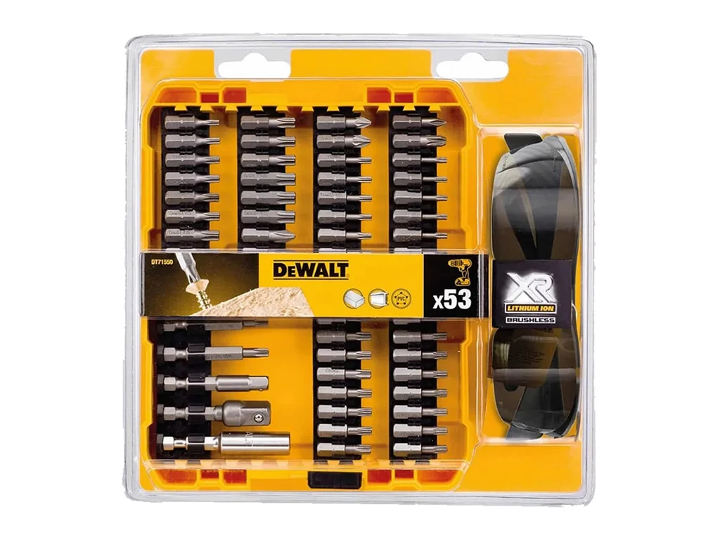 KIT DE PONTAS DEWALT 53 PEÇAS DT71550-QZ