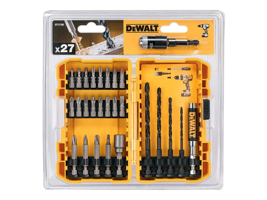 KIT DEWALT 27 PEÇAS DT71700-QZ