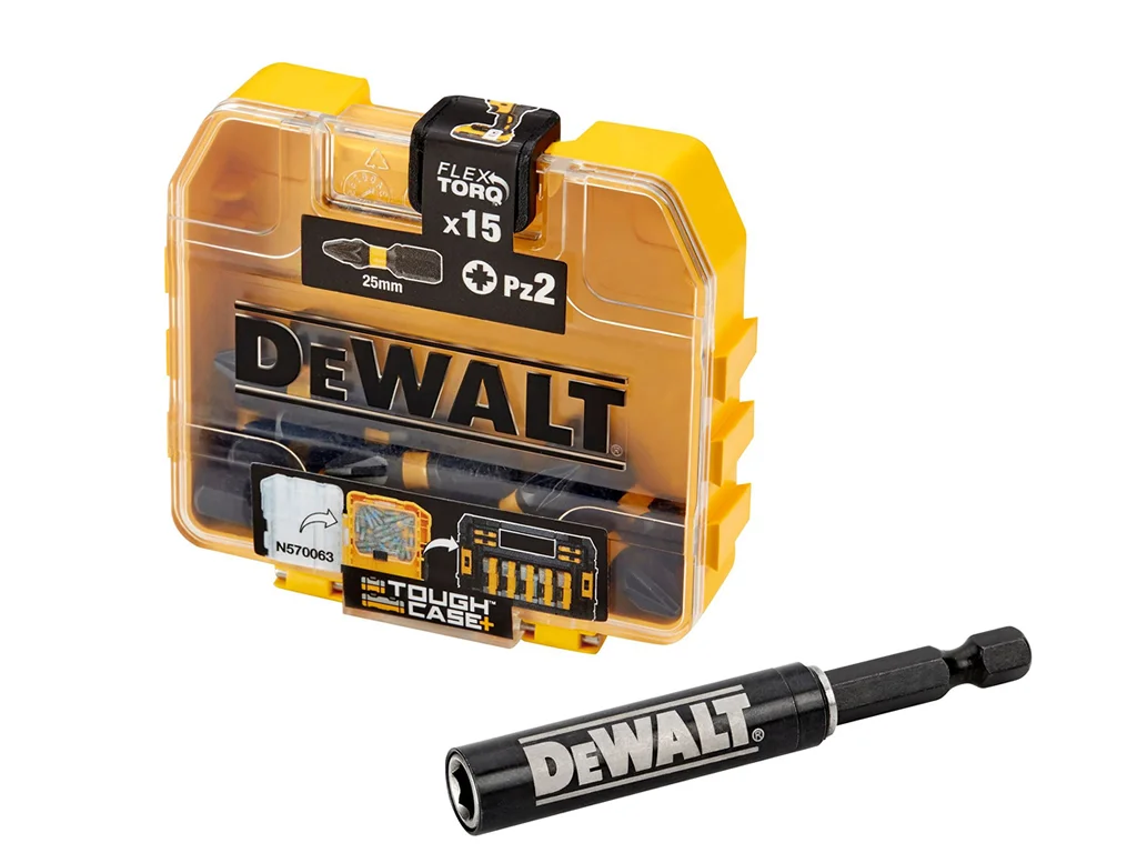 KIT PONTAS PHILIPS DEWALT 15 PEÇAS