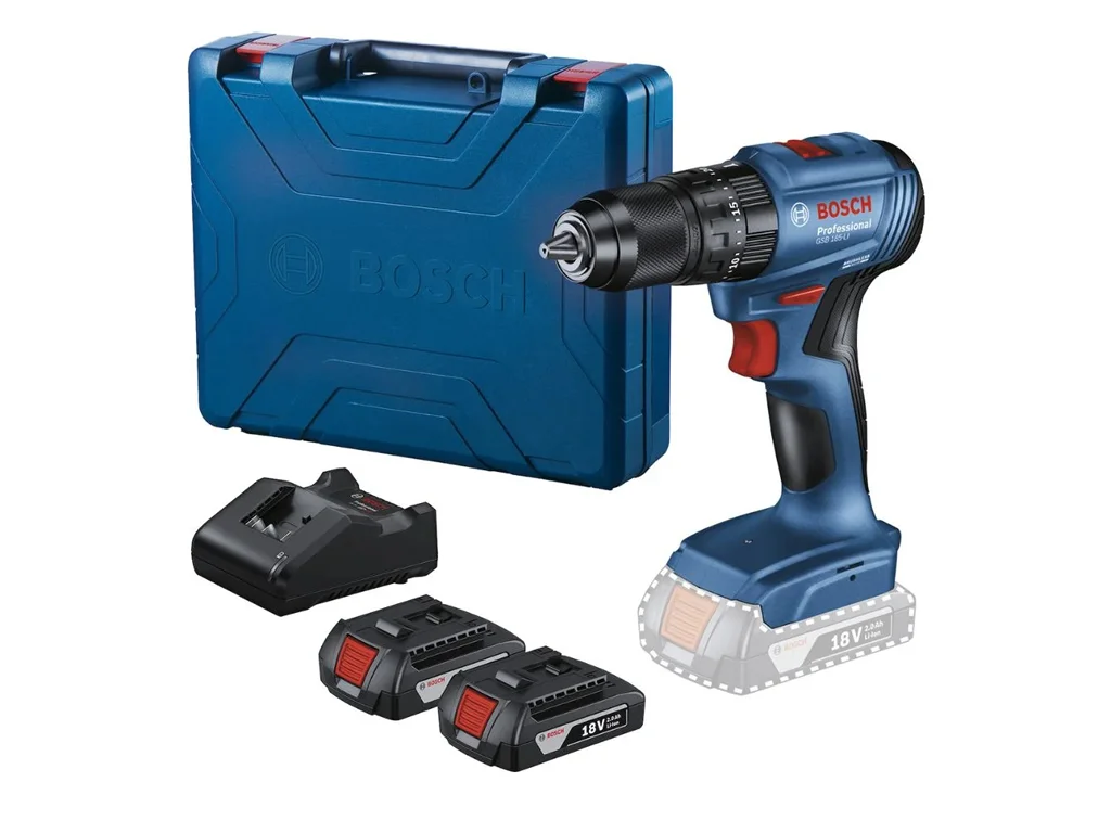 PARAFUSADEIRA BOSCH GSB-185-LI 18V 2-BATERIAS