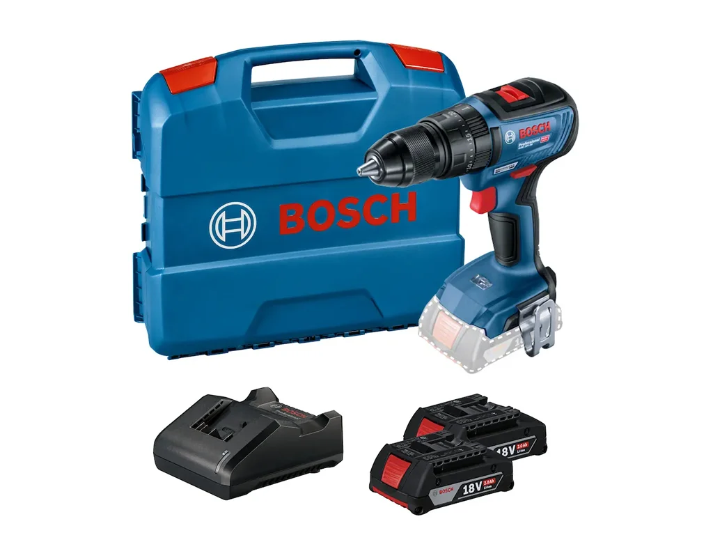 PARAFUSADEIRA BOSCH GSB 18V-50 2-BATERIAS